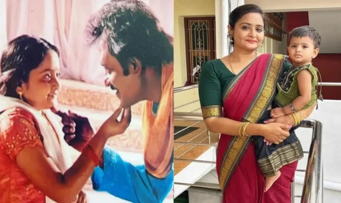 Chandramukhi Child Artist: చంద్రముఖి సినిమాలో నటించిన చిన్నారి గుర్తుందా…భర్త,పాపతో కలిసి ఆమె క్యూట్ ఫ్యామిలీ ఫోటోలు వైరల్