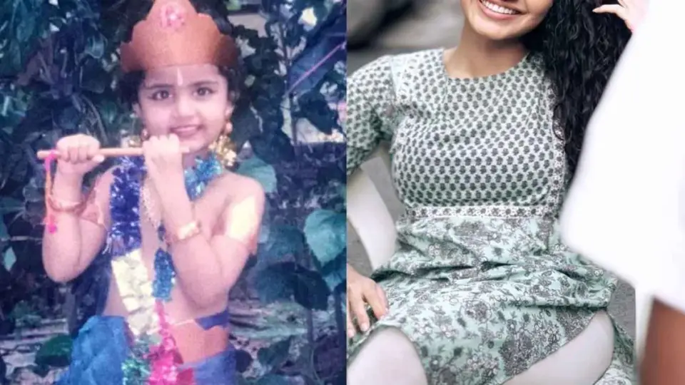 Childhood Pic: చిన్ననాటి ఫొటోలో కృష్ణుడి గెటప్ లో ముద్దుగా ఉన్న ఇప్పటి కుర్రాళ్ల కళల హీరోయిన్ ఎవరో చెప్పగలరా