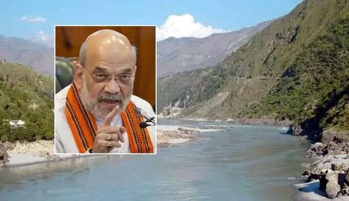 Central Home Minister: సింధూ నది నుంచి చుక్కనీరు కూడా పాక్ కు వెళ్లకుండా ప్లాన్ వేసిన కేంద్ర ప్రభుత్వం