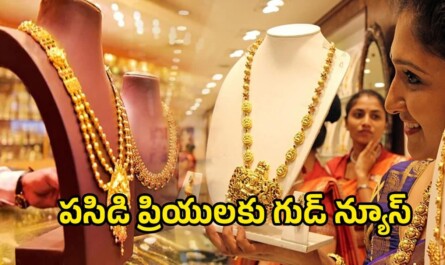 Todays Gold Rate: పసిడి ప్రియులకు గుడ్ న్యూస్.. గత నాలుగు రోజుల్లో భారీగా తగ్గిన పసిడి ధర.. ఈరోజు ధరలు ఇవే