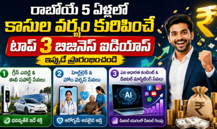 Future Business Ideas: రాబోయే 5 ఏళ్లలో కాసుల వర్షం కురిపించే టాప్ 3 బిజినెస్ ఐడియాస్ – ఇప్పుడే ప్రారంభించండి