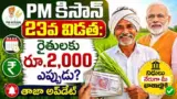 PM Kisan 23rd Installment: PM కిసాన్ 23వ విడత ఎప్పుడు? రూ.2,000పై తాజా అప్‌డేట్