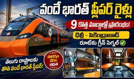 Vande Bharat: 9 కొత్త రూట్లలో వందే భారత్ స్లీపర్ రైళ్లు